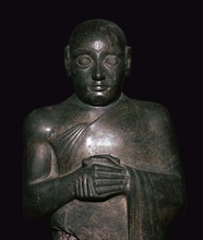 Statue of the Sumerian King Gudea, ruler of Lagash, c2130BC. Artist: Unknown