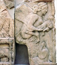 Detail of the Harpy Tomb from Xanthos, 5th century BC. Artist: Unknown
