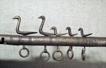 Celtic flesh hook, 6th century. Artist: Unknown