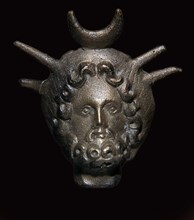 Roman head of Helioserapis. Artist: Unknown