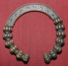 Bronze Celtic torc, 1st century. Artist: Unknown
