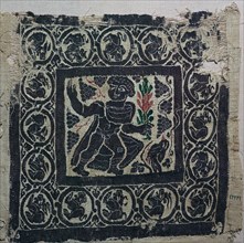 A Coptic textile from Egypt, 3rd century. Artist: Unknown