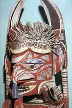Head of Malanggan figure, intended to rot with a body. Artist: Unknown