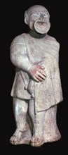 Etruscan terracotta figure of a comic actor, 2nd century BC. Artist: Unknown