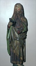 Wooden statuette of St Paul. Artist: Unknown