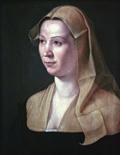 Portrait of a woman from the Florentine School, 16th century. Artist: Unknown