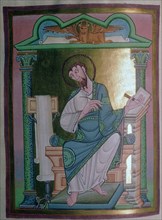 Illustration of St Luke, 11th century. Artist: Unknown