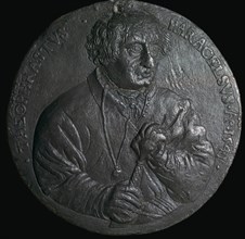 A German medal depicting Paracelsus, 16th century. Artist: Unknown