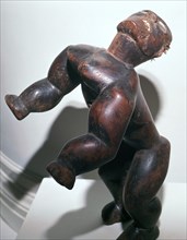Wooden human form figure, Polynesian, (18th century?). Artist: Unknown