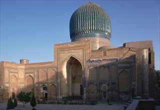 Gur-I-Mir Mausoleum in Samarkand. Artist: Unknown