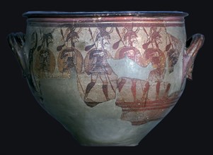 Mycenaean 'Warrior Vase', 12th century. Artist: Unknown