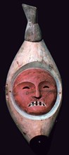 Inuit wooden mask. Artist: Unknown