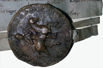 The Seal of William II, 11th century. Artist: Unknown