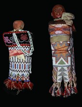 Native American Memomini Dolls Artist: Unknown
