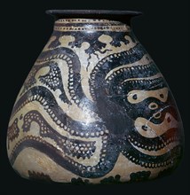 Minoan pot with an octopus motif Artist: Unknown