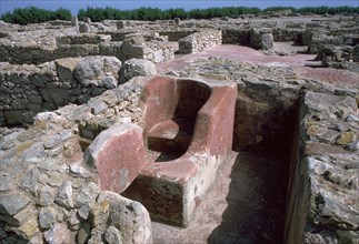 Bath in a Punic Town, 5th century. Artist: Unknown