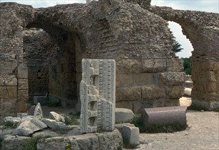 Baths of Antoninus Pius in Carthage, 2nd century. Artist: Unknown