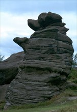 The Dancing Bear, Brimham Rocks.
