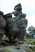 Brimham Rocks. Artist: Unknown