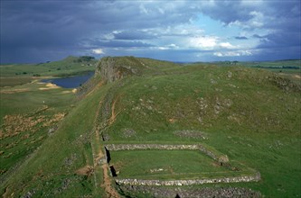 Hadrian's Wall, 2nd century.