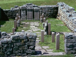 Mithra's Temple at Carrawburgh, 2nd century. Artist: Unknown