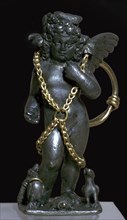 Bronze statuette of the infant Horus. Artist: Unknown