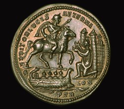 Gold medallion of Constantius I, 3rd century. Artist: Unknown