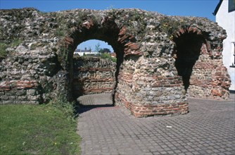 The Balkerne Gate, 1st century. Artist: Unknown