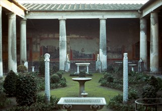 The house of the Vettii in Pompeii, 1st century. Creator: Unknown.