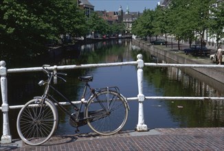 The Rapenburg in Leiden.