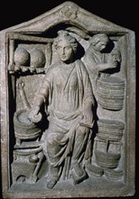 Roman relief of a Pharmacy Shop. Artist: Unknown