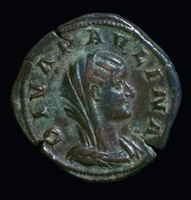 Gold coin of Paulina, 3rd century. Artist: Unknown