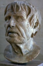 Roman marble head of Claudius, 1st century BC. Artist: Unknown
