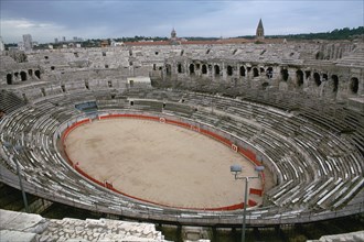 A Roman arena, 2nd century. Artist: Unknown