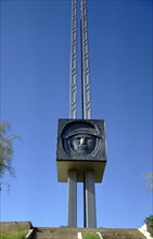 Monument to Yuri Gagarin, mid 20th century. Artist: Unknown