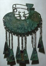 Celtic bronze pendant. Artist: Unknown