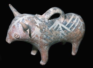 Bull-shaped vessel, 15th century BC. Artist: Unknown