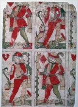 French playing cards, 15th century. Artist: Unknown