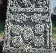 Moone Cross, 9th century. Artist: Unknown