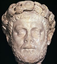 Marble head of Diocletian, 3rd century. Artist: Unknown