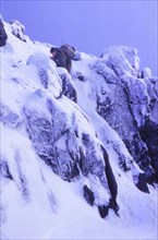 'Fog Crystals', or Hoar Frost rock formations, Cuillin Hills, Isle of Skye, Scotland, 20th century. Artist: CM Dixon.