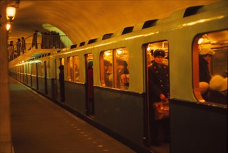 Underground Railway, Leningrad, 1970s. Artist: CM Dixon.