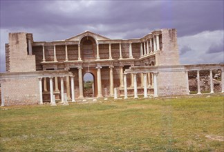 The Roman Gymnasium, Sardis, Early 3rd century, Turkey, 20th century. Artist: CM Dixon.