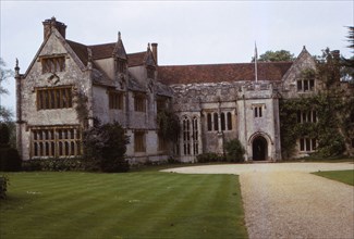 Athelhampton House, Early Tudor Medieval Manor, Dorset, 20th century. Artist: CM Dixon.
