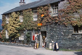 Rosthwaite Post office, Borrowdale, Lake District, c1960.  Artist: CM Dixon.