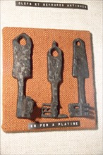 Roman keys, Alesia, France, c1st century. Artist: Unknown.