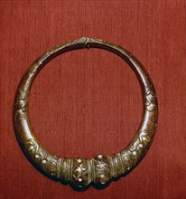 Celtic Bronze collar, (Torc) from Roxburghshire, Scotland, c1st Century.  Artist: Unknown.