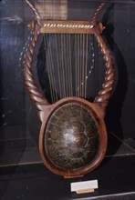 Reconstruction of a Roman tortoise shell lyre, c20th century. Artist: Unknown.