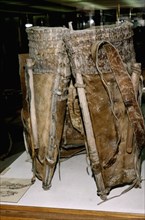 Leather Russacks found in Salt Mines of Hallstatt, Austria. Celtic Iron Age, c6th century BC. Artist: Unknown.