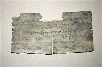 Vindolanda Letters, AD 92-120. Artist: Unknown.